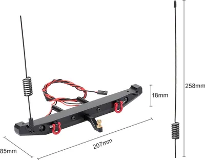 Obrázok produktu pre RC zadné nárazníky, rc crawler nárazník, Rc Crawler zadný nárazník