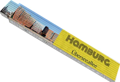 Produktbild von streetline Hamburg Überseeallee Meterstab aus Holz