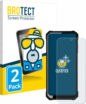 Produktbild von 2x BROTECT Schutzfolie für Oukitel WP23 Displayschutz Displayschutzfolie Folie Matt Entspiegelungsfolie