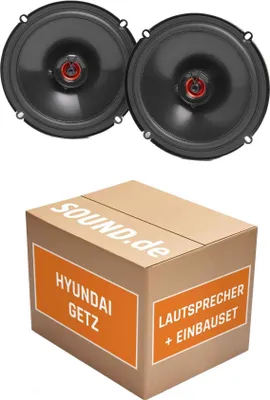 Produktbild von Lautsprecher Boxen Einbaupaket vorne JBL Club 620F passend für Hyundai Getz | 2x Tief-Mitteltöner mit integriertem Hochtöner 165W MAX