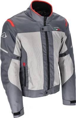 Obrázok produktu pre ACERBIS Dual Road Jacket Polyester Road Approved Ruby Grey/Red veľkosť XXXL