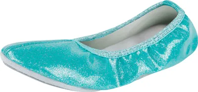 Produktbild von Ladeheid Damen Mädchen Ballet Flat Geschlossene Ballerinas LAAK007 (Türkis, 23 EU)