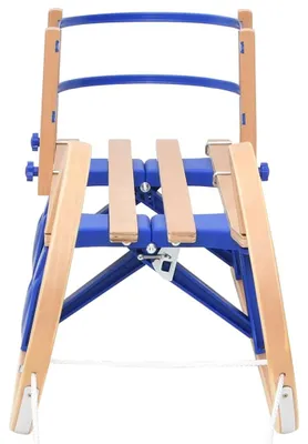 Immagine prodotto di vidaXL Slitta pieghevole con schienale 110 cm in compensato