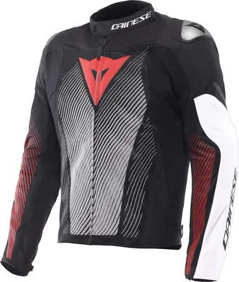 Produktbild von Dainese Ventar Air Motorrad Textiljacke, schwarz/weiß/rot, 60