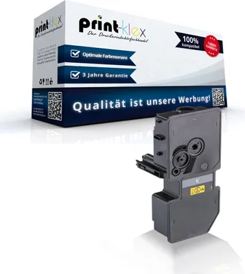 A product shot of a toner cartridge and its packaging.