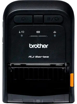 Produktbild von Brother RJ-2055WB, 203 x 203 DPI, 16 MB, Bluetooth, 492 g, Schwarz
