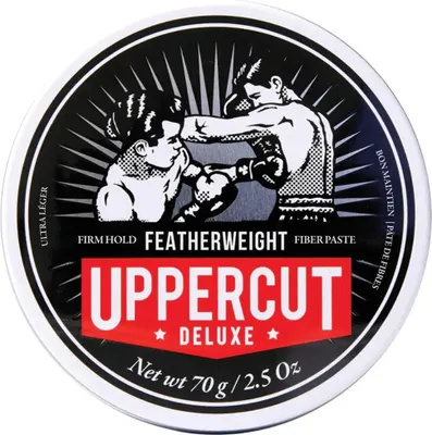 Produktbild von Uppercut Deluxe Featherweight 70 g – Leichte Haarpaste für Männer, Volumen, flexibler Halt, natürliche Textur