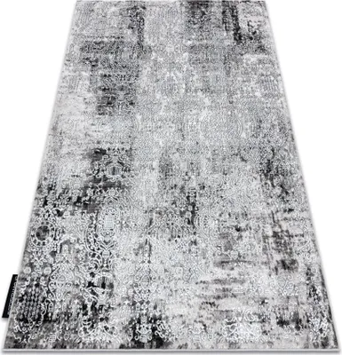 Zdjęcie produktu dla Dywan DE LUXE nowoczesny 2081 Ornament vintage przecierany - Strukturalny krem /  szary 120x170 cm