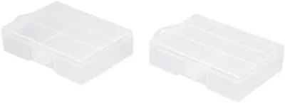 Produktbild von Klare Plastikbox für 24 AAA Batterien, transparent und praktisch