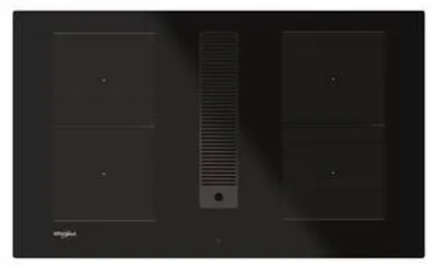 Obrázek produktu pro Whirlpool WVHF83BB FKIT, Černá, Vestavěné, 83 cm, Indukční varná deska se zónami, Sklokeramický, 4 zóna/zón