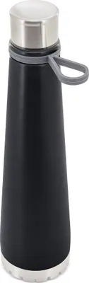 Produktbild von Design Stahlflasche Disen 650 ml - schwarz