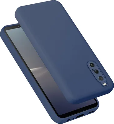 Produktbild von Cadorabo Hülle für Sony Xperia 10 V Hülle Silikon Handyhülle Case aus flüssigem Silikon, Kratzfeste und stoßfeste Schutzhülle für Sony Xperia 10 V