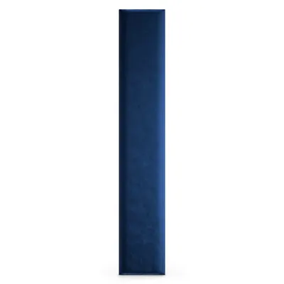A single, dark blue wall panel presented vertically against a white background.