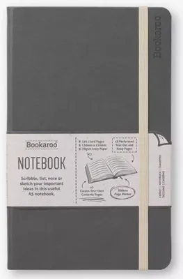 Obrázek produktu pro Bookaroo zápisník Journal A5, šedý