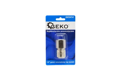 Obrázek produktu pro GEKO Rychlospojka vzduchová 1/2", vnitřní závit, samice G03414