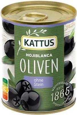 Produktbild von Hojiblanca Oliven schwarz entsteint