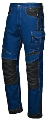 Immagine prodotto di Pantaloni da lavoro Sir Safety Industrial da uomo in ripstop con tasche sulle ginocchia in Cordura, taglia 44, blu