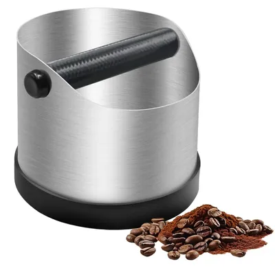 Knock-Box 700 ml Edelstahl für Kaffeesatz, Barista-Zubehör