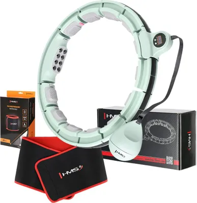 Obrázek produktu pro Magnetický vážený obruč Hula Hoop s oporou proti obvodu a pasu