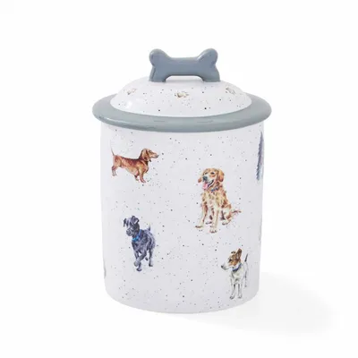 Produktbild von Wrendale Designs Keramik Hunde-Leckerli Dose - ca. 1 Liter