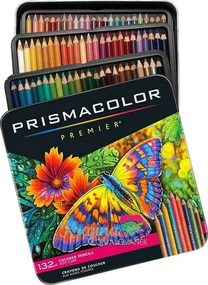 Immagine prodotto di Pastelli a pigmenti PRISMACOLOR Premier, 132 pezzi in scatola di metallo