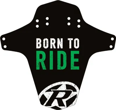 Image de Reverse MudGuard Born to Ride noir/vert néon 7463 7463