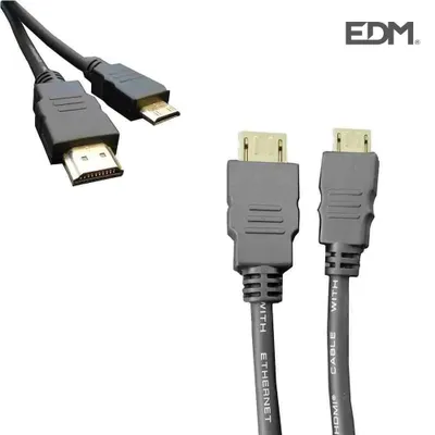 Productafbeelding van HDMI-kabel, model EDM 51241, zwart, 1,5 meter
