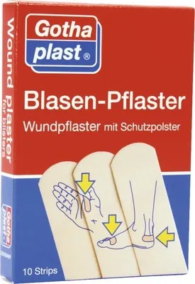 Produktbild von Blasenpflaster Gothaplast, 10-tlg.