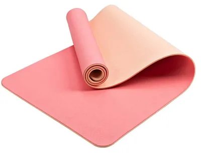 Produktbild von Rutschfeste Yogamatte, 6 mm dick, für Fitness und Pilates