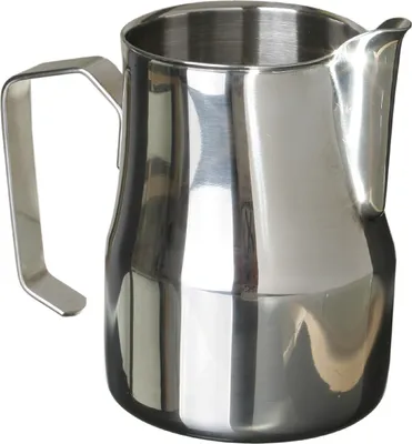 Produktbild von scarlet espresso | Milchkännchen »L'Art Profi« für Latte Art; aus 18/10 Edelstahl mit Antihaftbeschichtung; hochwertiger Barista Pitcher , Größe:500 ml, Farbe:Edelstahl
