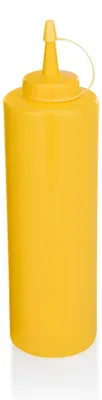 Immagine prodotto di Borraccia a pressione da 700 ml, Ø 7 cm, gialla