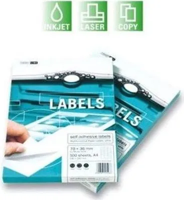 Zdjęcie produktu dla Etykiety EUROLABELS - 3 etykiety na A4 (100 szt.), 140g
