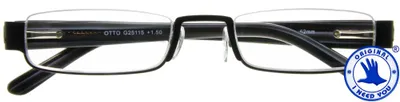 Produktbild von I NEED YOU OTTO G25100 schwarz +1,50 dpt. Metall / Acetat