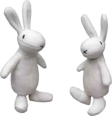 Image de Bob et Bobek, marionnettes à doigt, lot de 2 pièces