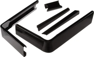 Image de Ensemble de garnitures noires, 5 pièces - pour side-car Superélastique