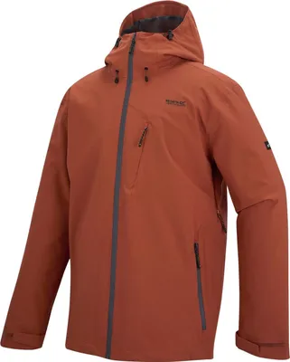 Produktbild von Regatta Outdoorjacke Oklarna für Herren Wasserdicht, Größe:3XL, Farbe:Brick
