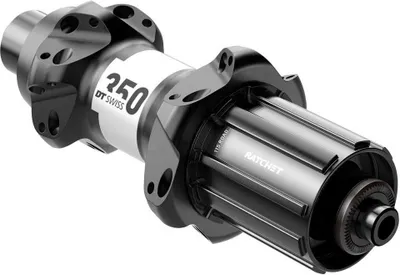 Produktbild von DT Swiss Nabe Road HR 350 Straightpull 24 Loch Schwarz - zuverlässige Hinterr...