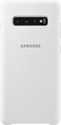 Image de Coque pour Samsung Galaxy S10 + Silicone Ultra Fine Blanche Samsung