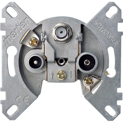 Produktbild von MERTEN Sat-Antennendose 3-fach 466097