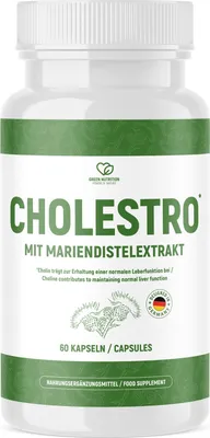 Produktbild von Cholestro Kapseln | Für deine körperliche Balance | Für Männer und Frauen | 60 Kapseln