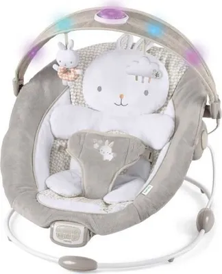 Produktbild von Babywippe, Leuchtender Spielbogen, Abnehmbarer Sitzverkleinerer, Hasen Design