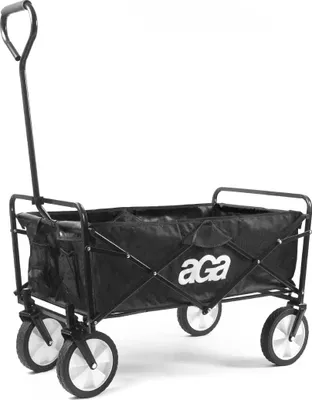 Produktbild von Aga zussamenklappbarer Transportwagenn Faltbarer Bollerwagen MR 4610 Black