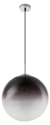Produktbild von Hängeleuchte, Kugel, Rauchglas, nickel-matt, D 33 cm