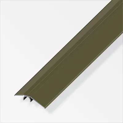 Produktbild von alfer Niveauausgleichs-Profil 1 m, 40 mm Aluminium eloxiert bronze