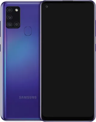 Produktbild von Samsung Galaxy A21s SM-A217F/DSN, 16,5 cm (6.5"), 3 GB, 32 GB, 48 MP, Android 10, Blau