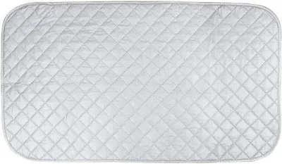 Immagine prodotto di Grigio, per uso domestico, resistente al calore, 48 x 85 cm, acciaio, tappetino per il lavoro a maglia