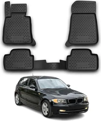 Produktbild von 2004-2013 BMW 1er E81 Fußmatten TPE Schwarz 4 tlg