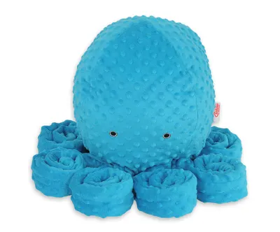 Image de OCEANORM XXL Poulpe Peluche Turquoise Doux et Grand Compagnon pour Enfants