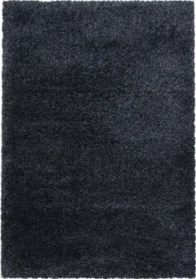 Image de Tapis à poils longs avec motif uni tissé UNI B