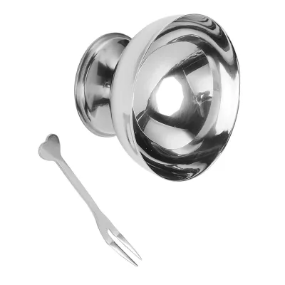 Zdjęcie produktu dla Pojemniki na lody ze stali nierdzewnej, miska na lody, miska na deser, pojemniki na lody, metalowa miska na lody, metalowe pojemniki na lody